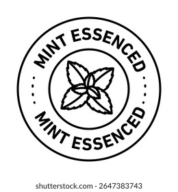 Símbolo de definição de estrutura de tópicos do ícone Mint essenced