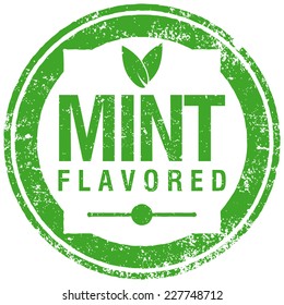 mint flavored stamp