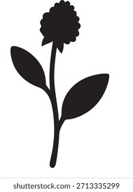 Icono de la flor de menta – Ilustración vectorial