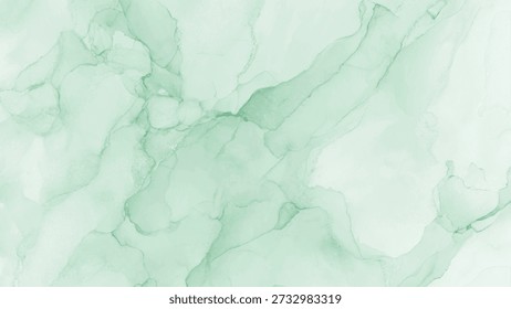 Mint green abstract watercolour texture background design element