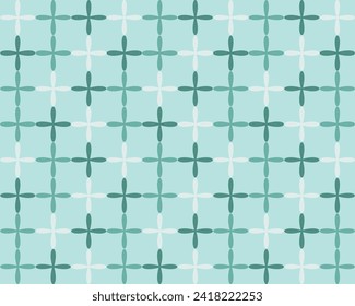 Mint Green Background, Bathroom Tile, Pattern, Premium Vector