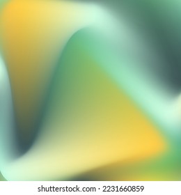 Mint green gradient abstract background. yellow mint green color nature happy background. Vector illustration. 
