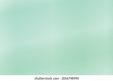 Mint green gradient background, vector illustration.