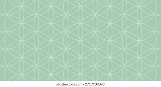 Minze Grün Mitte des Jahrhunderts Muster | Endlos wiederholende Retro 50s Tapete | Nahtloser Vintage-Hintergrund aus den 1950ern | Elegantes Palm Springs Design
