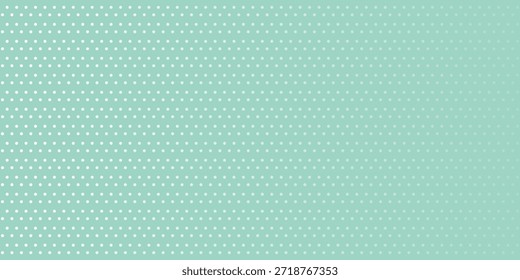 Minta verde polca ponto sem costura fundo padrão. Vetor de ponto retro bonito para o tecido, projeto do berçário, papel de embrulho, papel de parede, scrapbooking, e projetos temáticos do bebê.