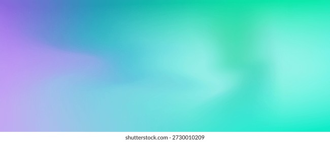 Fondo verde menta y púrpura. Abstractas fondo de degradado borroso. Fondo de malla con colores dulces para Plantillas de Anuncio. Vector 