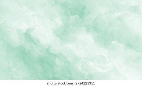 Minta verde e branco marmoreado fundo textura com padrões de redemoinho suave e sutil sombreamento elegante elemento de design abstrato