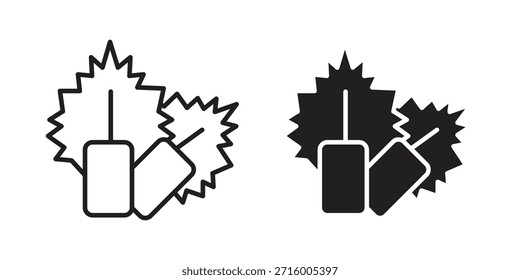 Mint Gum Icon Konzept für Infografik, Website oder App.