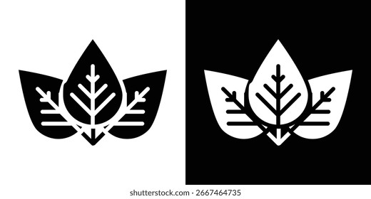 Mint icon symbol collection. Flat vector stock illustration.