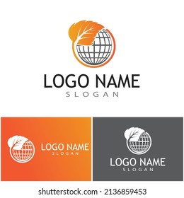 Mint deja un diseño de ilustración de icono de color de vector plano