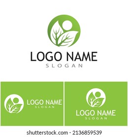 Mint deja un diseño de ilustración de icono de color de vector plano