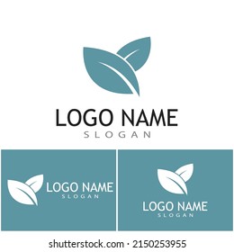 Mint deja un diseño de ilustración de icono de color de vector plano