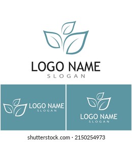 Mint deja un diseño de ilustración de icono de color de vector plano