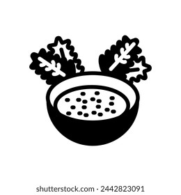 Mint Sauce icon in vector. Logotype
