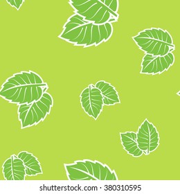 mint seamless pattern