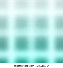mint square grid vector background, texture