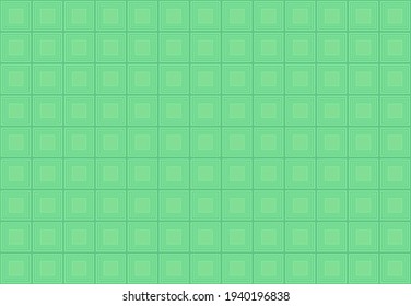 Fondo de cuadrado de la Fábrica de la Moneda. Patrón de azulejos mosaicos. Ilustración vectorial sin inconvenientes.