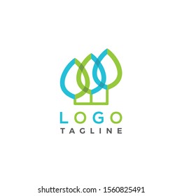 mint tree finance logo vector template