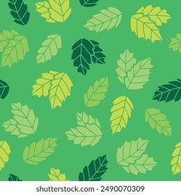 Mint Vector Seamless Pattern illustration for Print, Wallpaper, Decoration.