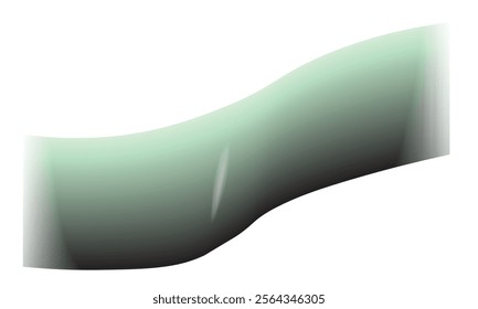 Mint and white abstract background with curve line wallpaper vector image for backdrop 
