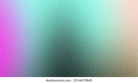 Minty Fresh Grainy Gradient Background