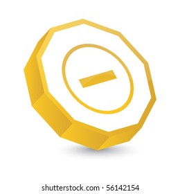 minus button