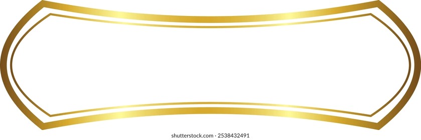 Minus Frames Rectangle Border Layout gold frames Picture Frame luxury golden frame gold picture  golden border vector framework banner Gilded Frame Ornate decoration decorative element