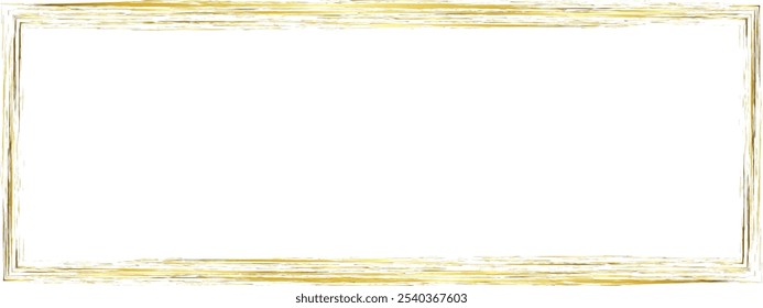 Minus Frames Rectangle Border Layout gold frames Picture Frame luxury golden frame gold picture golden border vector framework banner Gilded Frame Ornate decoration decorative element