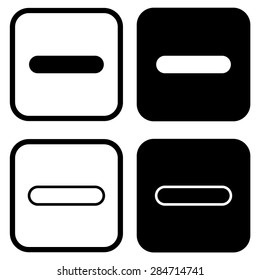 Minus icon