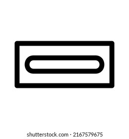 minus icon or logo isolated sign symbol vector illustration - high quality black style vector icons
