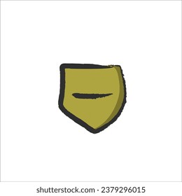 Minus icon stock vector illustration