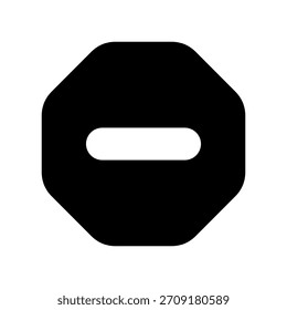 Minus Icon Vector Symbol Design Illustration