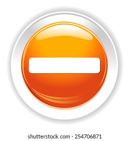 minus mark sign  icon