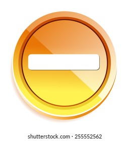 minus mark sign  icon