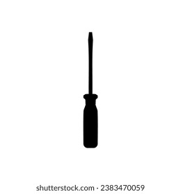 Silhouette de menos o de destornillador negativo, puede utilizarse para Ilustración de arte, Gram de logotipo, Pictograma, sitio web, aplicaciones o elemento de diseño gráfico. Ilustración vectorial