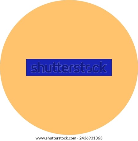 minus sign with circle, mathematic, mathematical 
