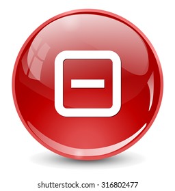 minus sign icon
