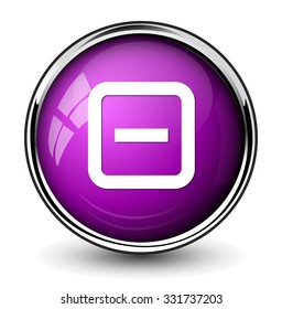minus sign icon