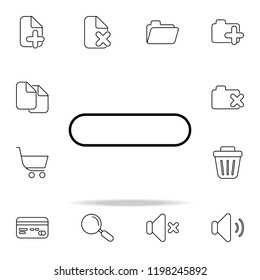 minus sign icon. Web icons universal set for web and mobile