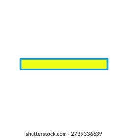 Minus sign simple vector icon.