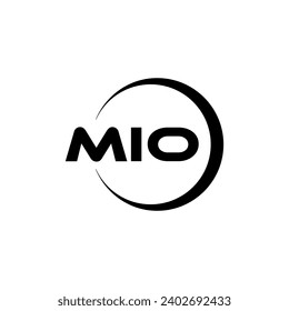 MIO Letter Logo Design, Inspiration for a Unique Identity. Modern Elegance and Creative Design. Watermark Your Success with the Striking this Logo.