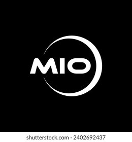 MIO Letter Logo Design, Inspiration for a Unique Identity. Modern Elegance and Creative Design. Watermark Your Success with the Striking this Logo.