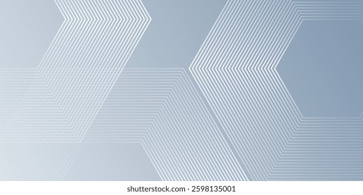 Miodern background with dynamic wavy hexagon texture. suitable for wallpaper poster banner simple abstract art