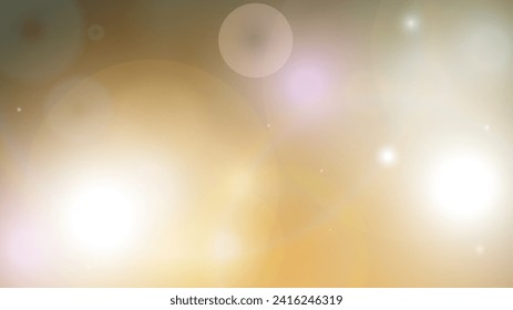 Miracle Abstract Defocused Light Spot Background Design. Christmas snowfall Vector Horizontal Illustration. Cosmic Print. Glitter confetti. Good for Banners, Posters, Covers, Flyers, Cards.