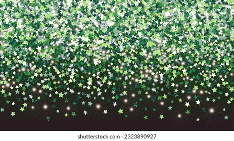 Fondo milagroso con confetti de partículas brillantes. Sparkle Luces Textura. Patrón de celebración. Puntos de luz. Star Dust. Explosión de Confetti. Diseño para Web.