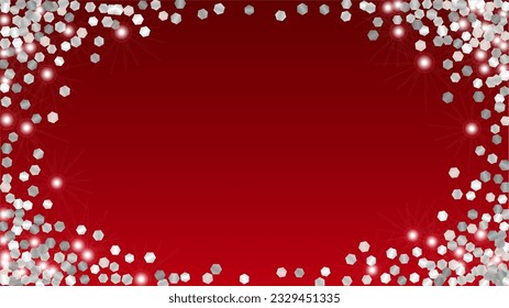 Miracle Background with Confetti of Glitter Particles. Sparkle Lights Texture. Disco pattern. Light Spots. Star Dust. Explosion of Confetti. Design for Advertisement.