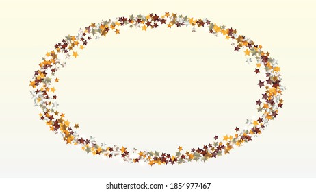 Miracle Background with Confetti of Glitter Star Particles. Sparkle Lights Texture. Celebration pattern. Light Spots. Star Dust. Christmass Design. Explosion of Confetti. Design for Invitation.
