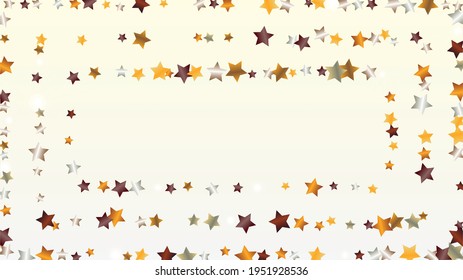 Miracle Background with Confetti of Glitter Star Particles. Sparkle Lights Texture. Disco pattern. Light Spots. Star Dust. Christmass Design. Explosion of Confetti. Design for Advertisement.