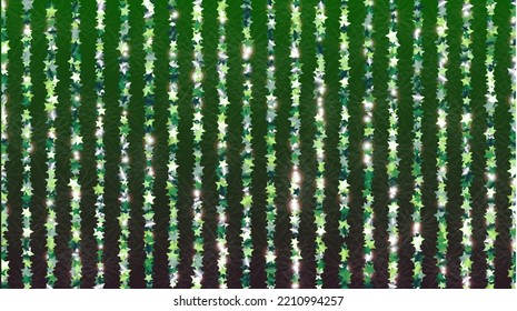 Miracle Background with Confetti of Glitter Star Particles. Sparkle Lights Texture. Disco pattern. Light Spots. Star Dust. Christmass Design. Explosion of Confetti. Design for Invitation.