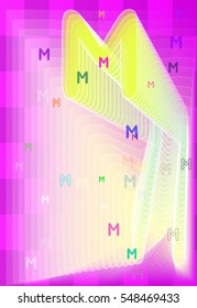 miracle over stylish dream, emblematic request between Alphabet M.